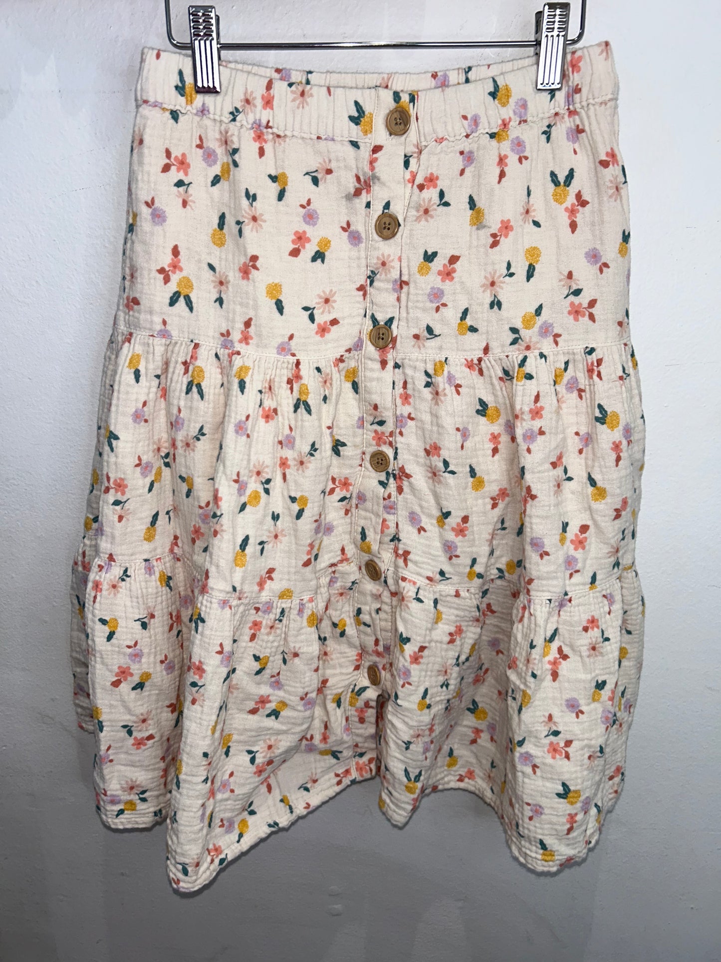 Floral skirt 10-12y