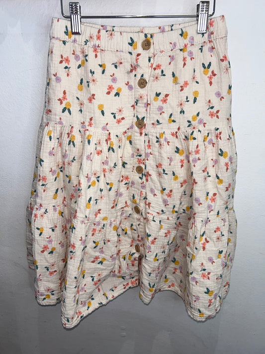 Floral skirt 10-12y