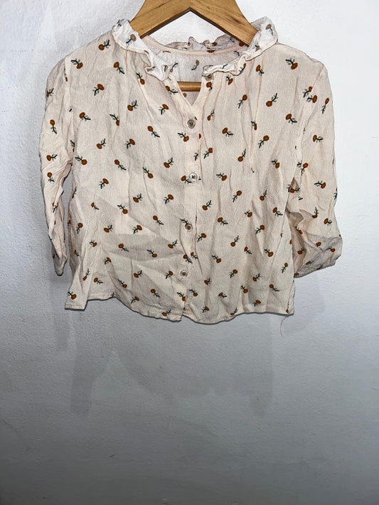 Little mustard blouse 18m