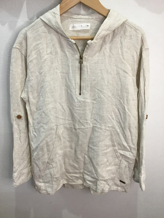 Linen hoodie 8y