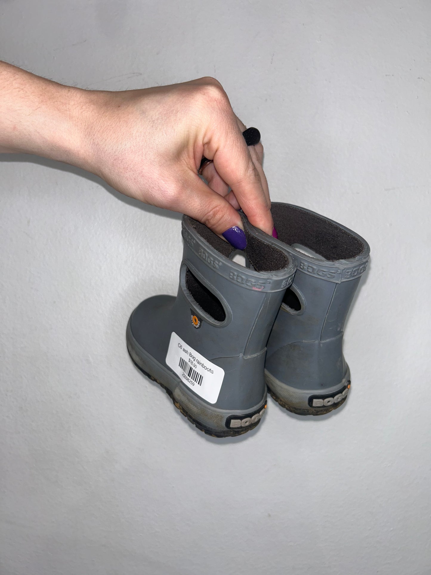 C6 ash Bog rainboots