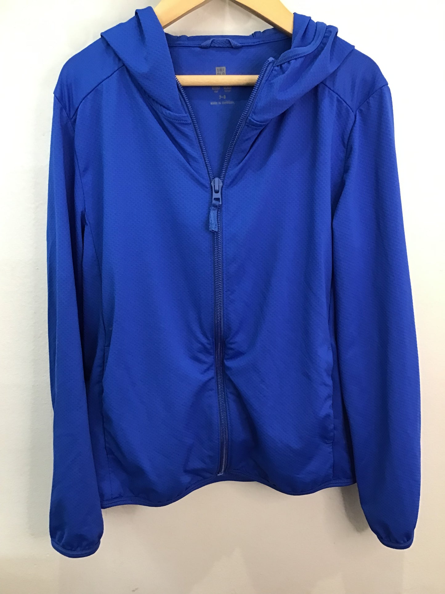 Sweatshirt blue UV protection 7-8y