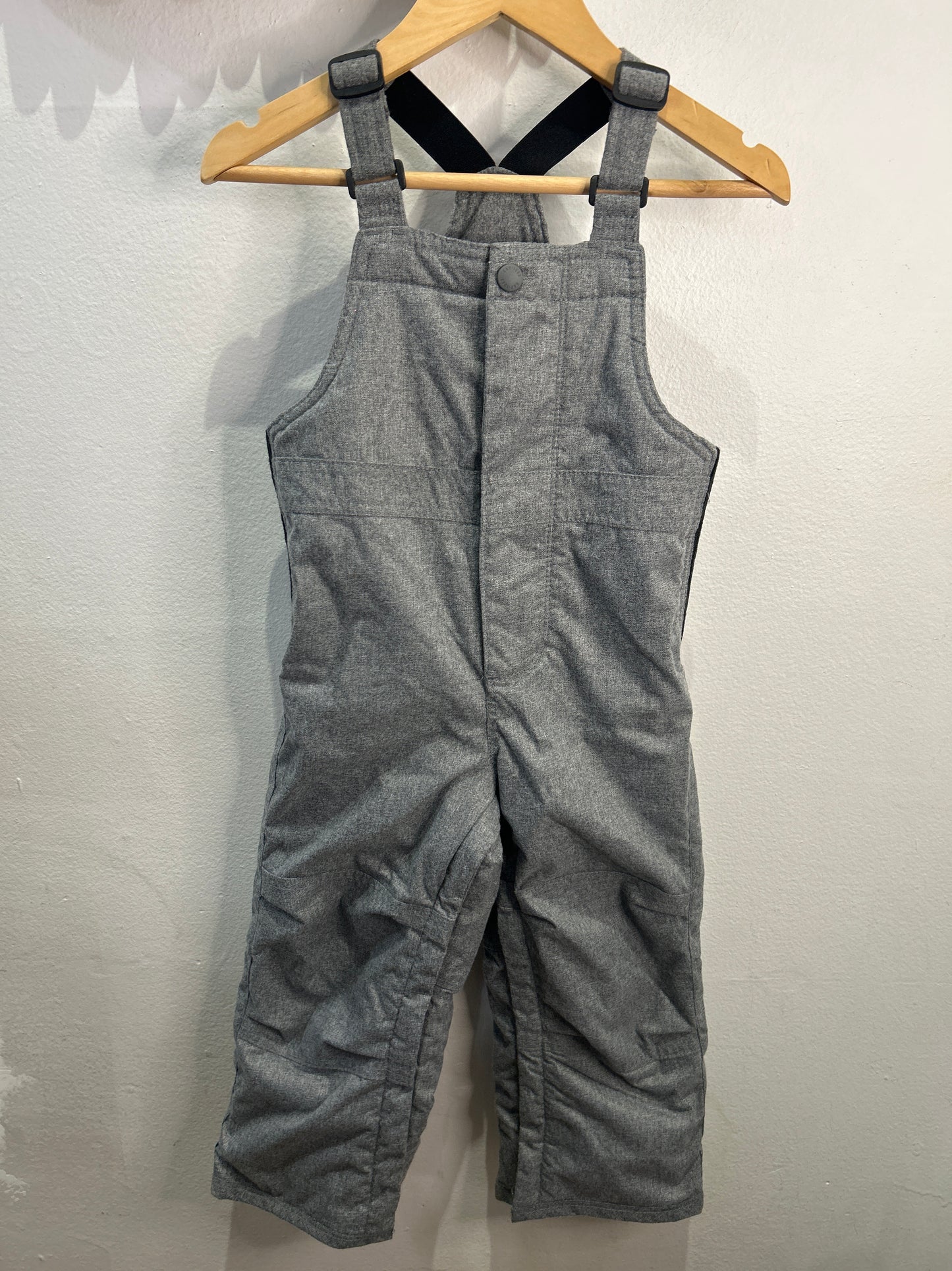 Grey romper snowpants 3y