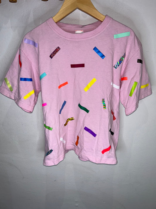 Okay Ok confetti tee 8y
