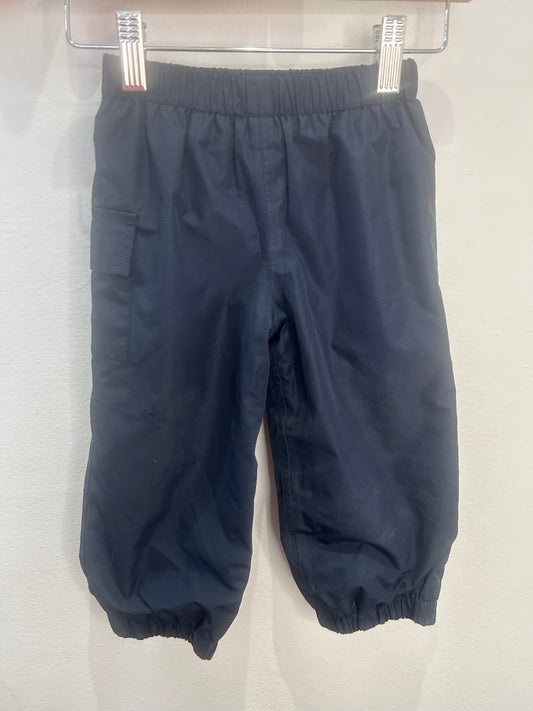 Navy rainpants 18m