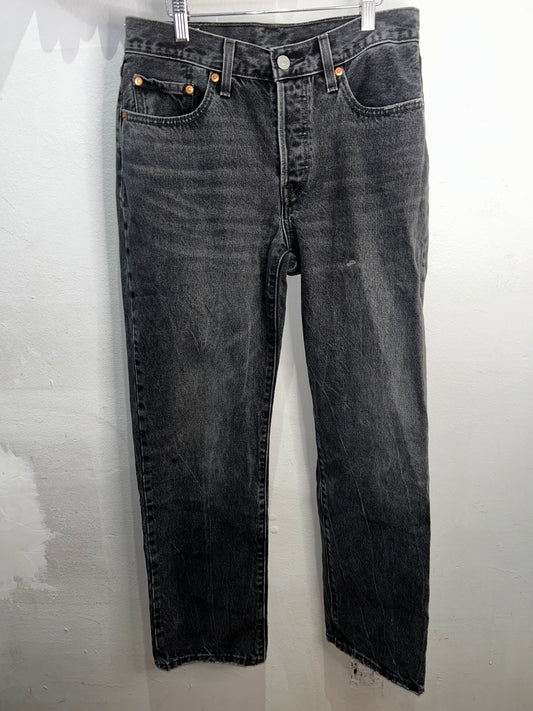 Levis black 90s 501 jeans - waist 26 length 30