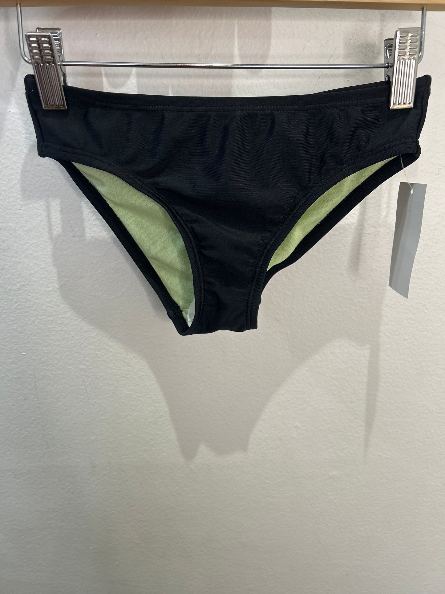 Speedo green two piece swimsuit 10y