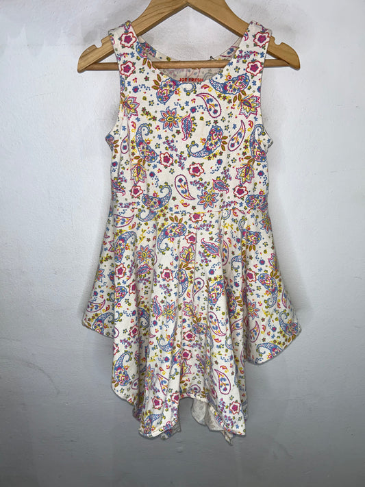 Paisley dress tanktop 5y