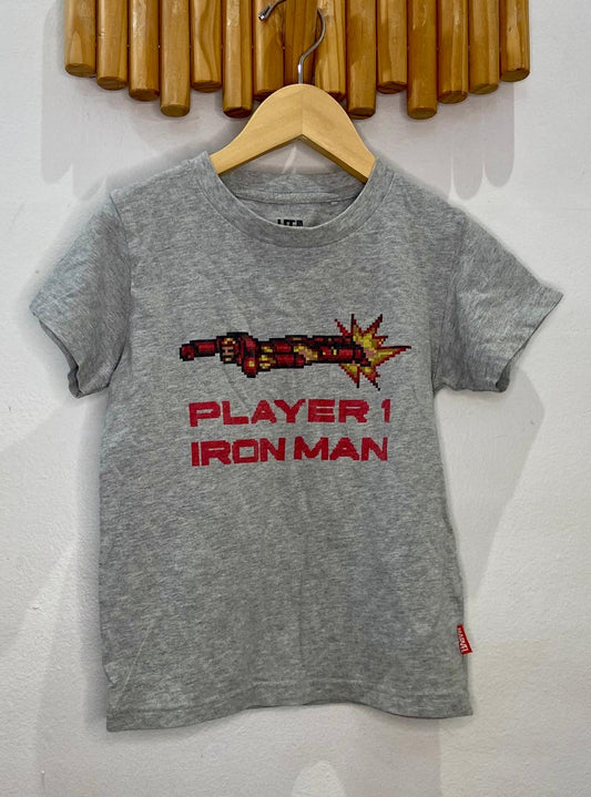 Player One ironman tee 3-4y