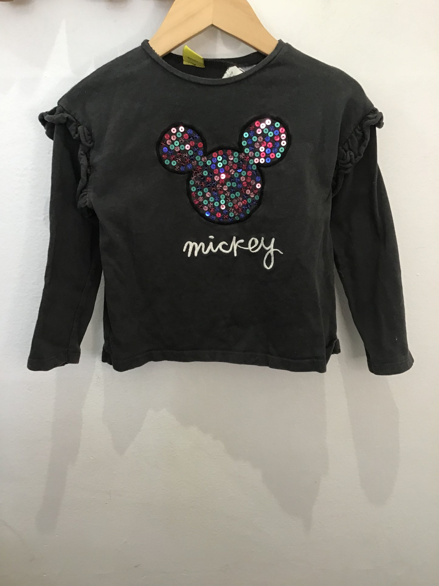 Mickey ash longsleev 18-24m
