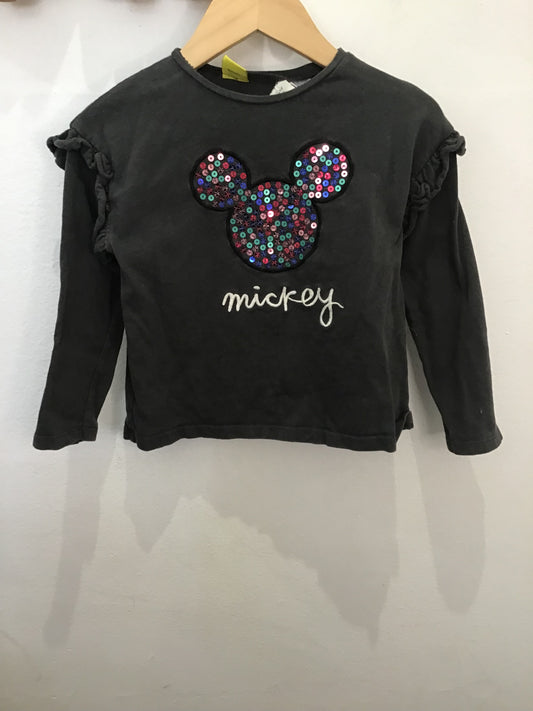Mickey ash longsleev 18-24m