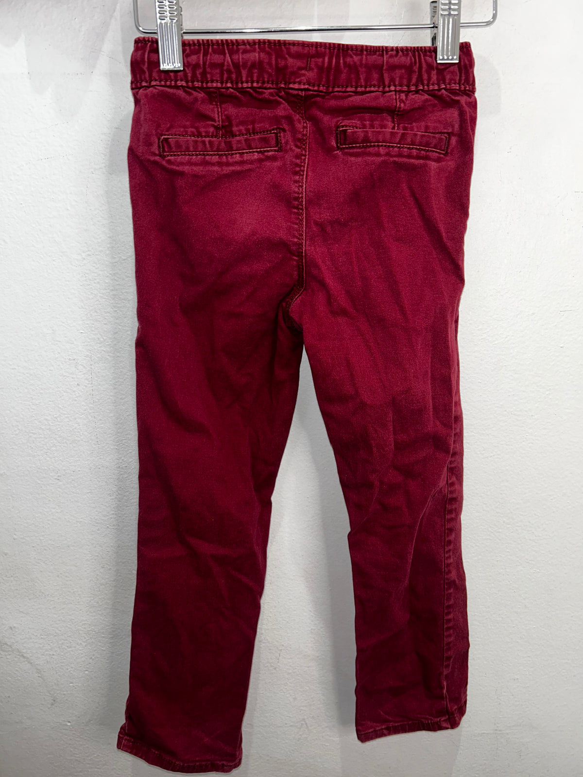 Maroon pants 4y
