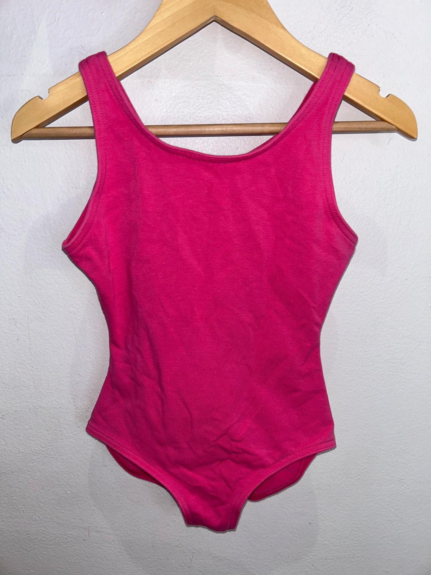 Capezio pink leotard 6y