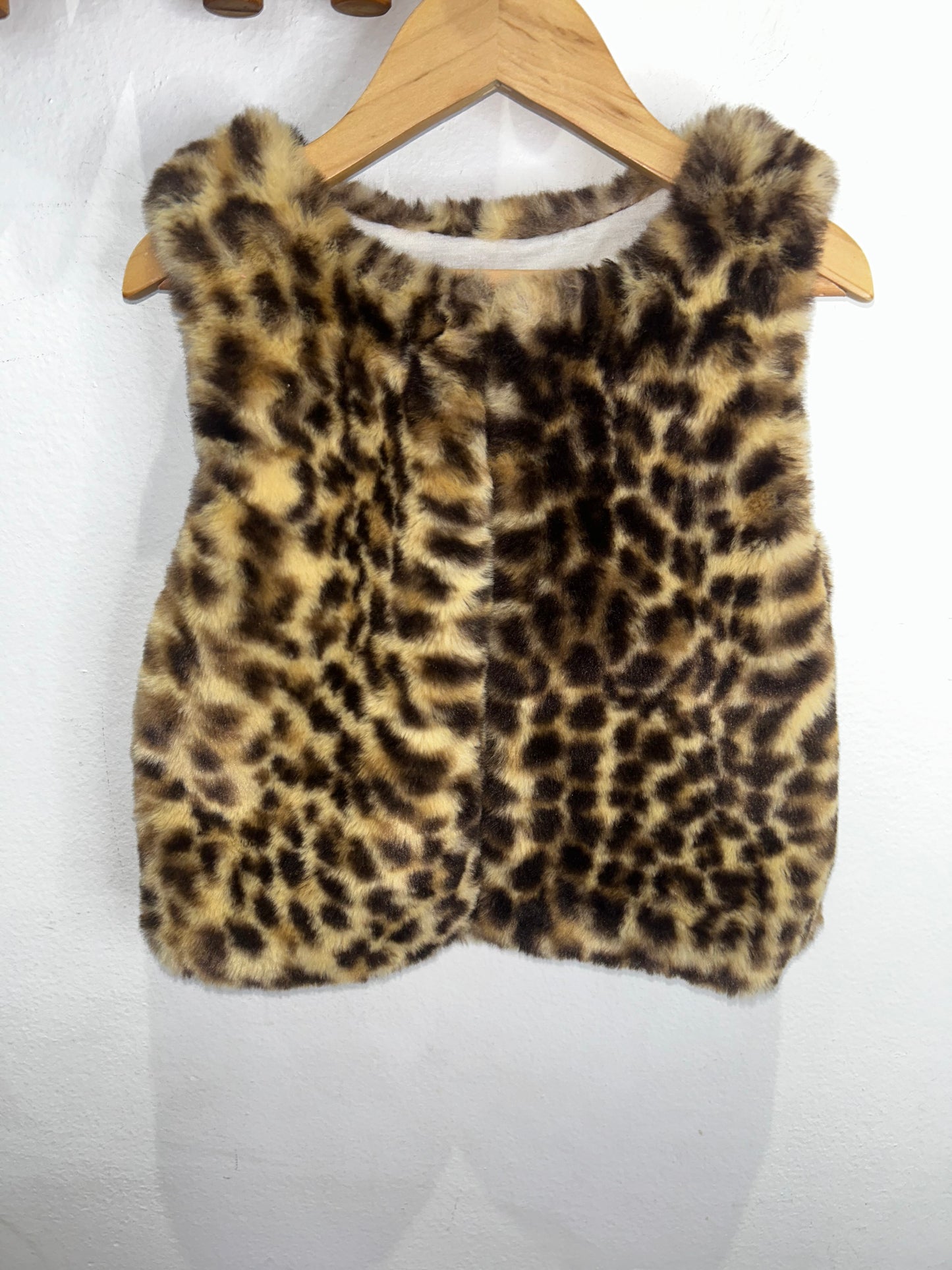 Leopard vest 3y