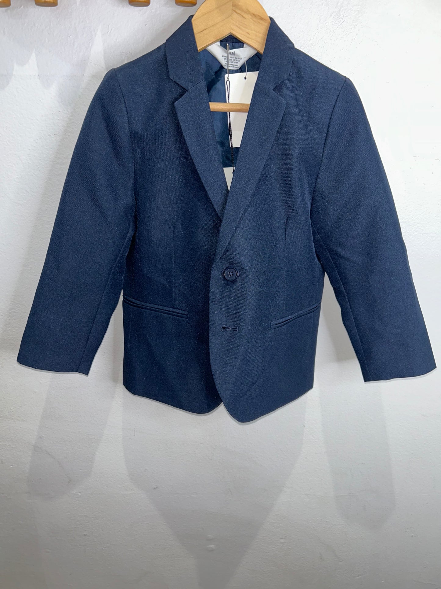 Navy suit set 3-4y NEW