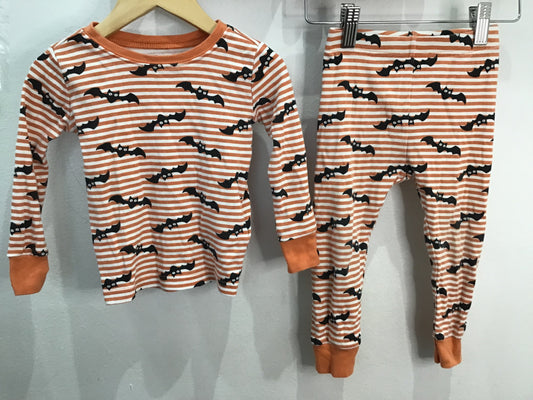 Glow in the Dark bats pyjamas 2y