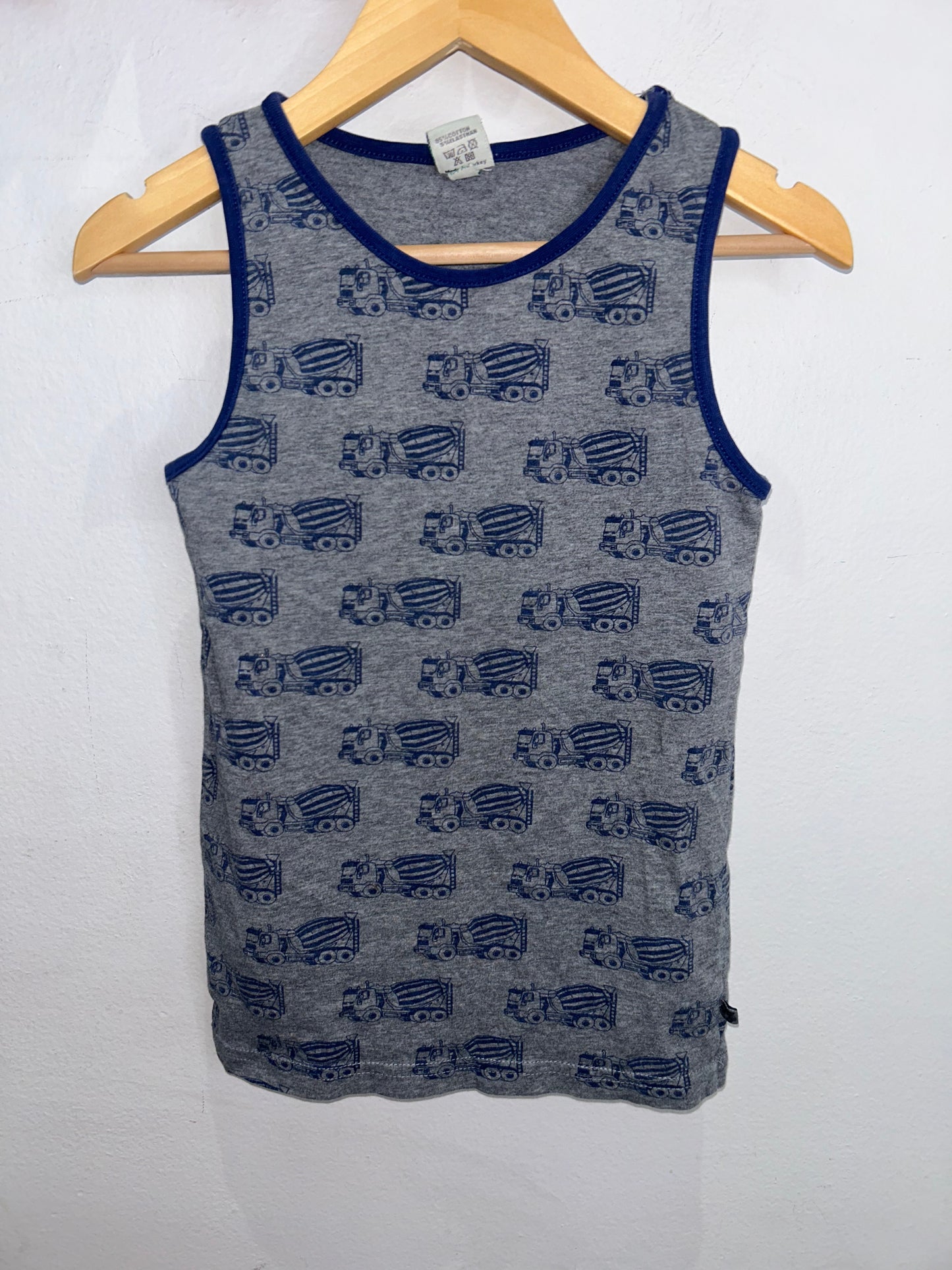 Smafolk cement truck pyjamas 8-10y