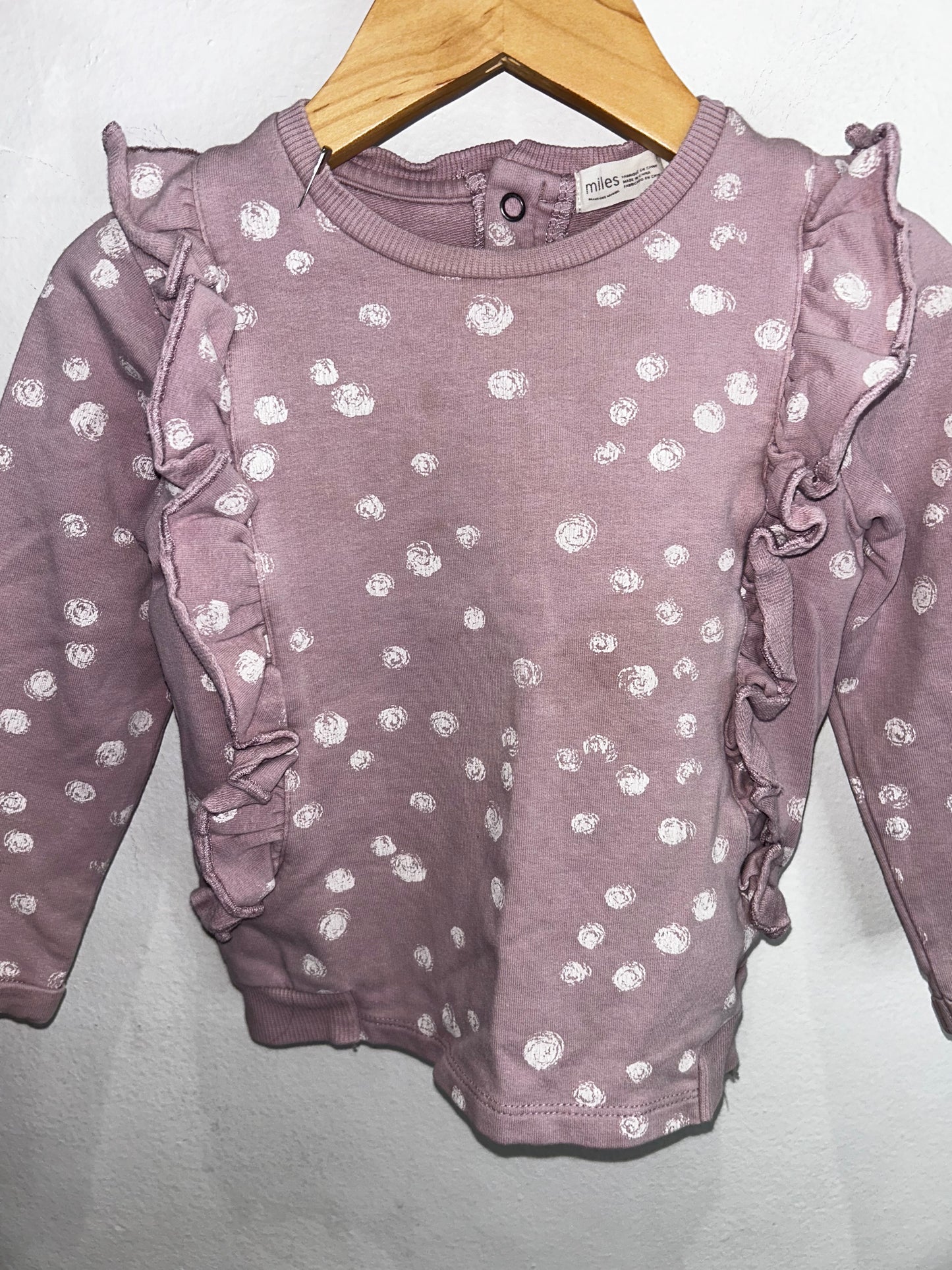 Miles mauve pattern set 24m