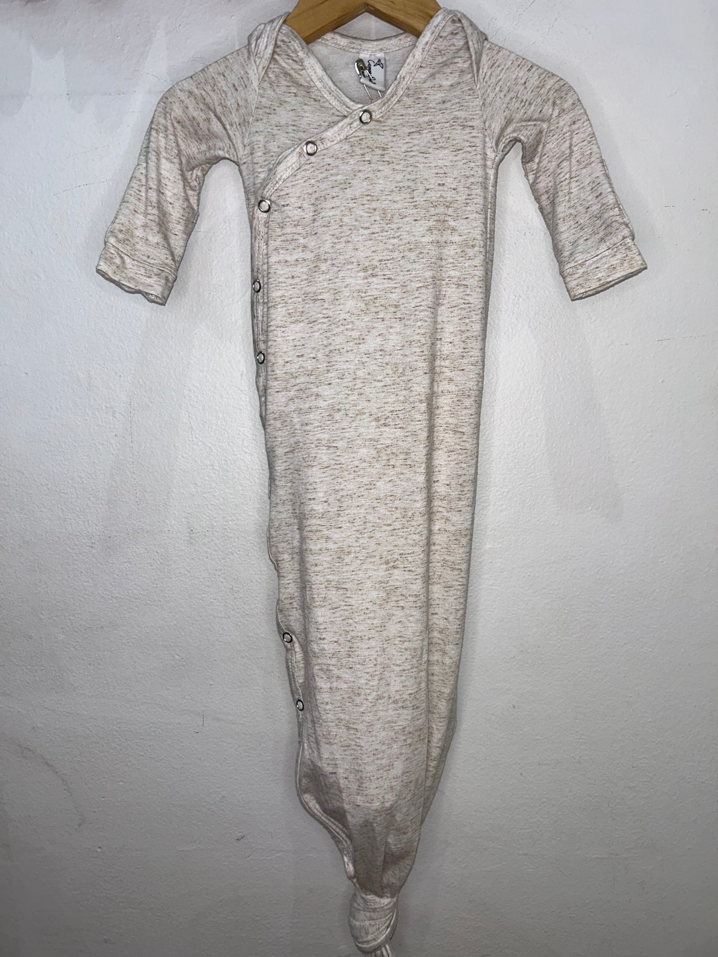 Copper Pearl sleep gown melange 0-3m