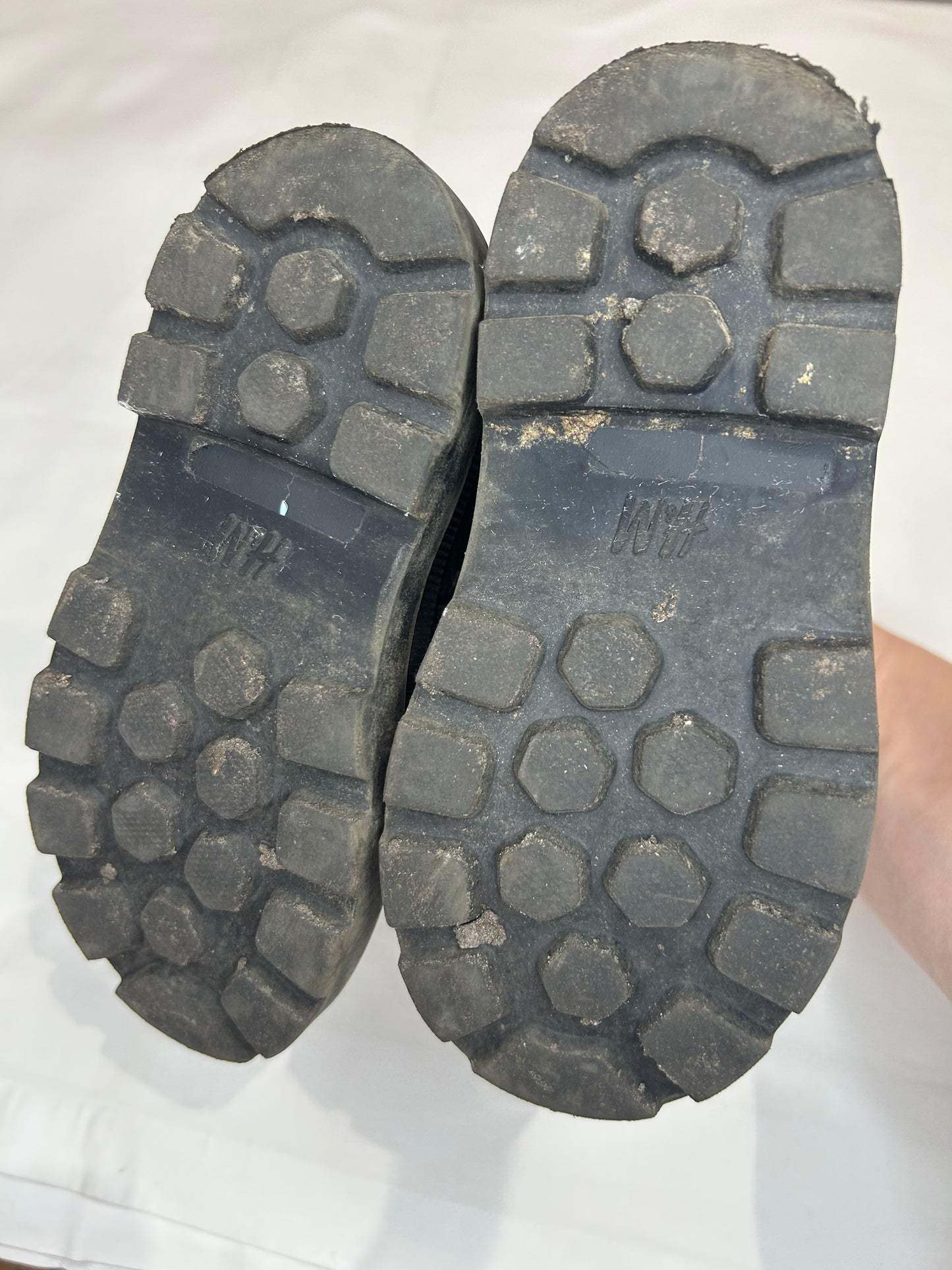 C9 black lug boots
