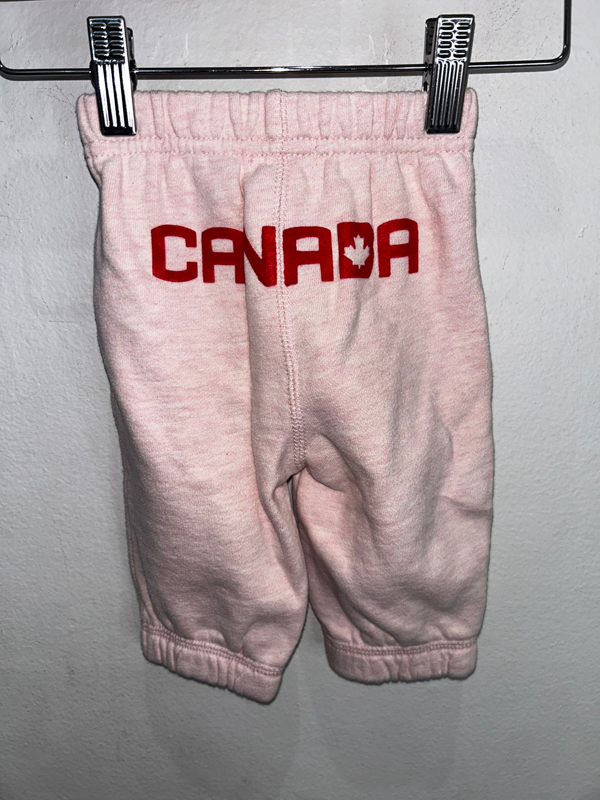 Roots light pink joggers 3-6m