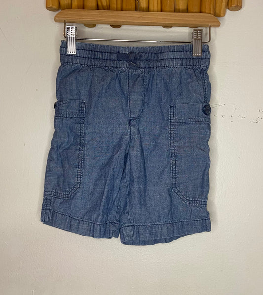 Chambray pocket shorts 6y-