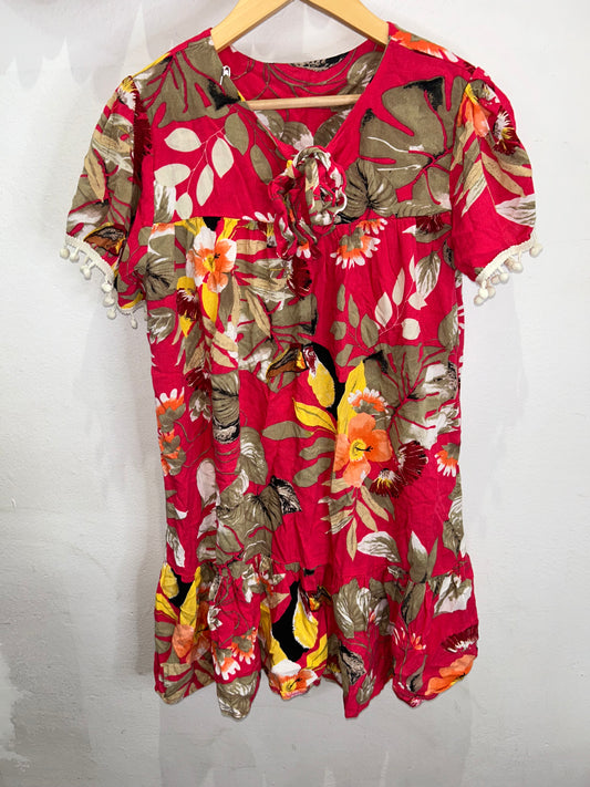 Toucan dress 6y
