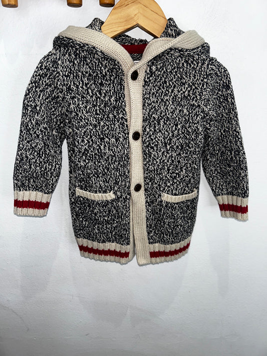 Roots cabin long sweater 12-18m