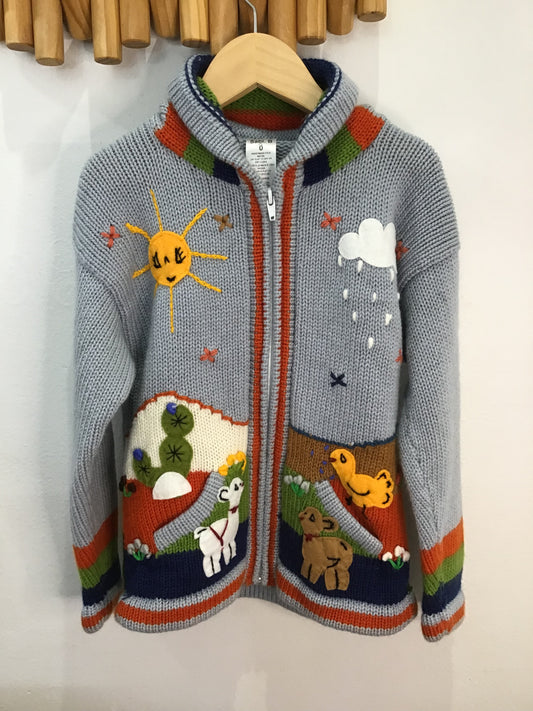 Peruvian sweater 8y