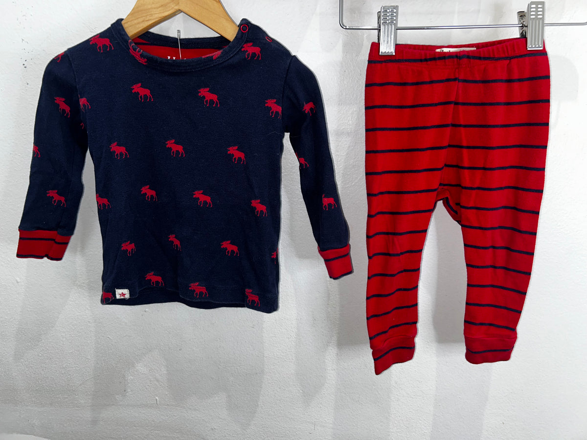 Hatley moose pyjamas 18-24m