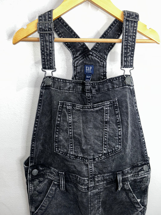 Black denim skirt romper 14-16y