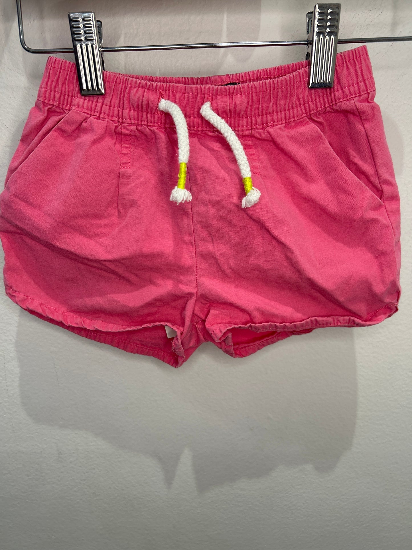 Hot pink shorts 12-18m