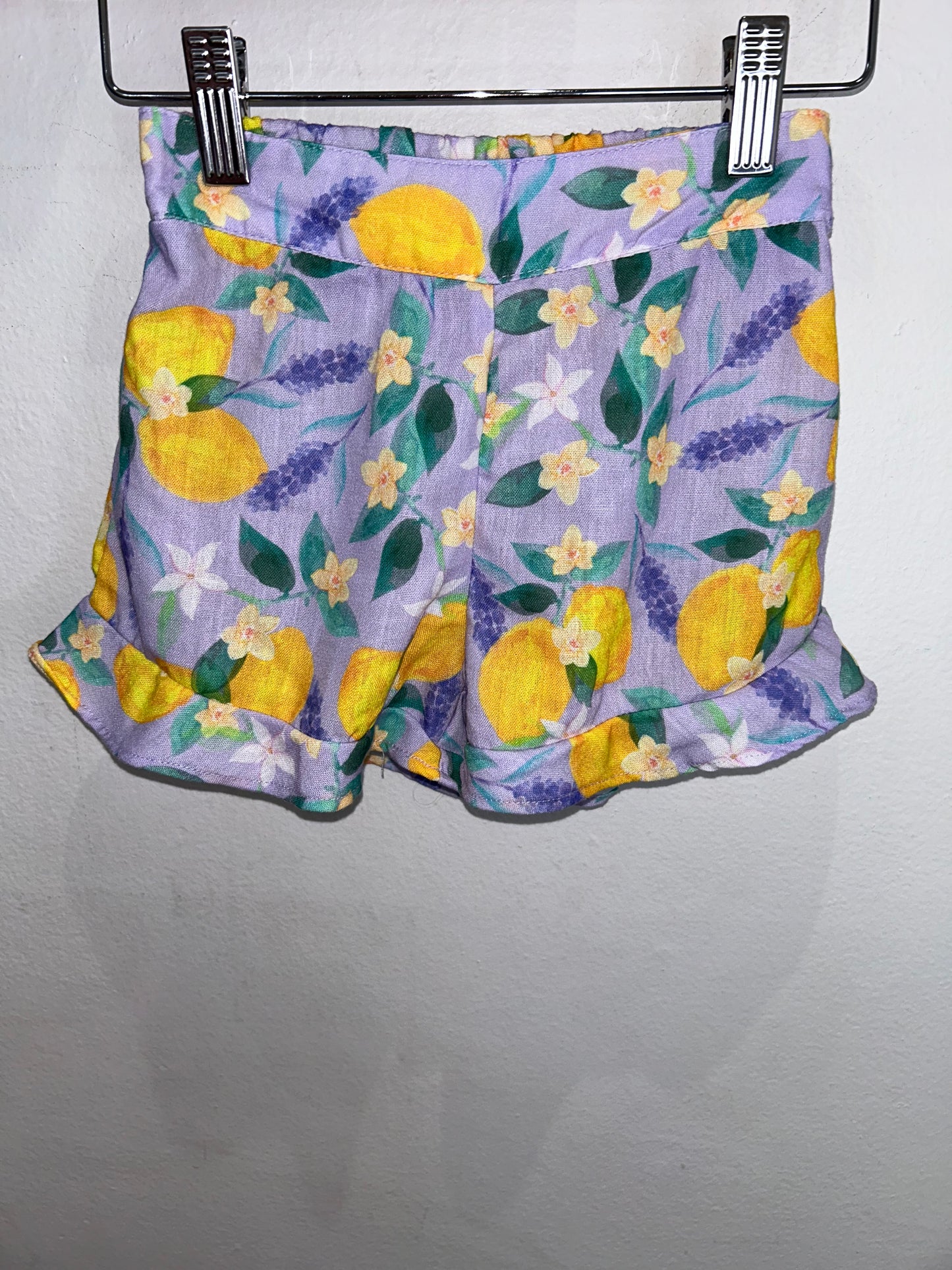 Purple floral set 4y