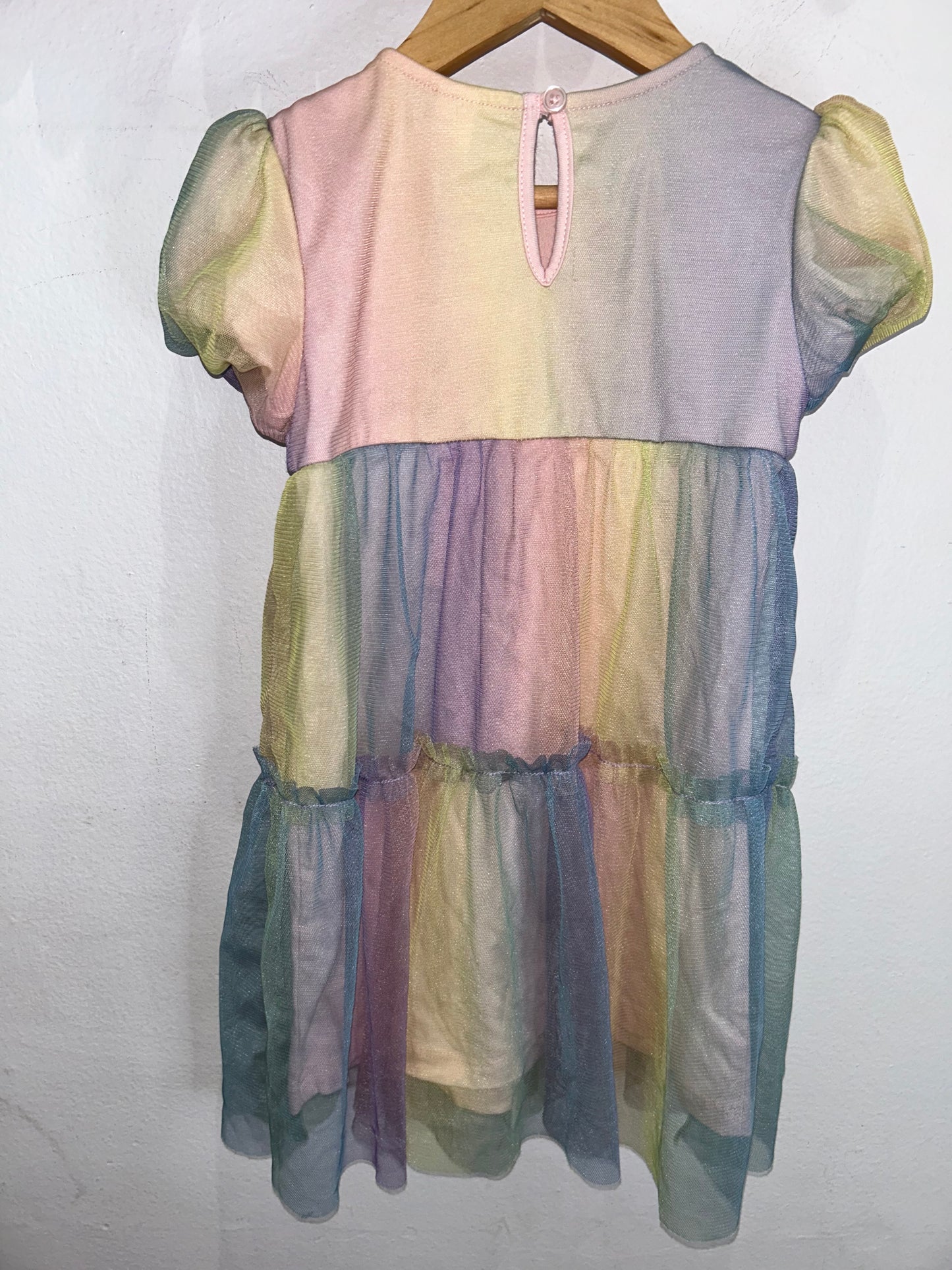 Pastel tulle dress 3y
