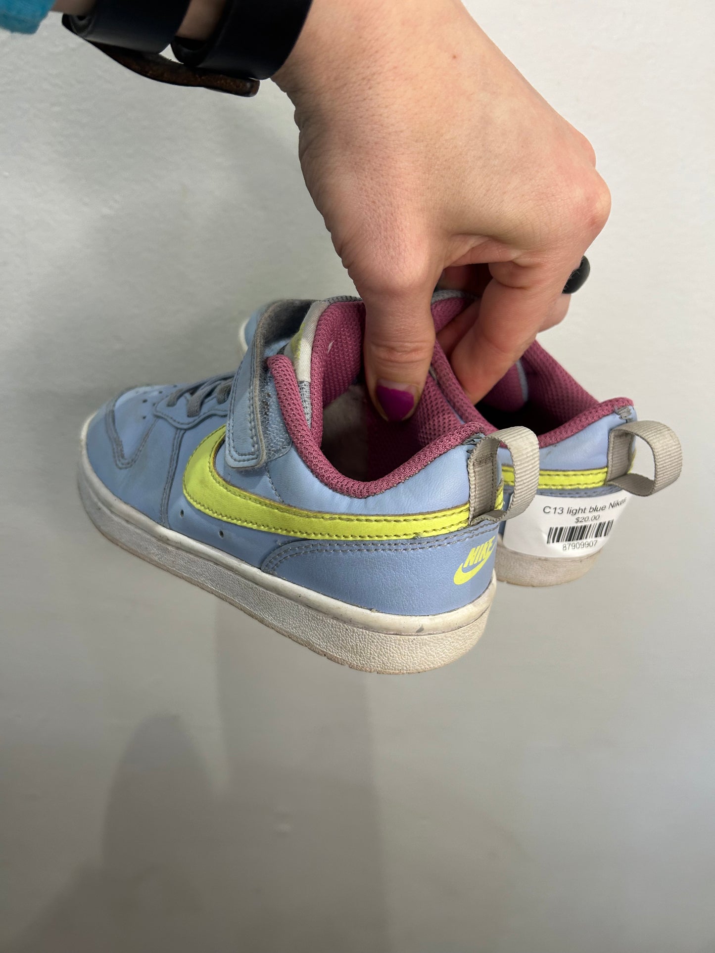 C13 light blue Nikes