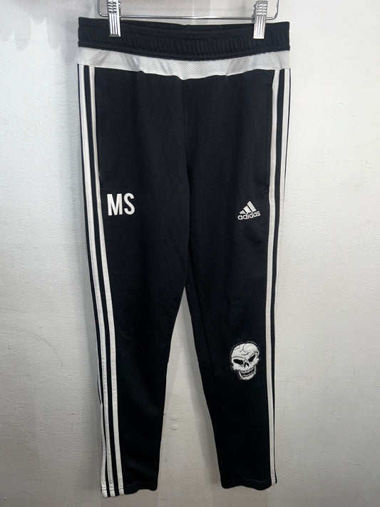 Striped skinny pants 11-12y