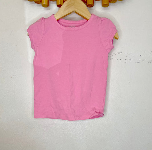 Pink cap sleeve tee 24m