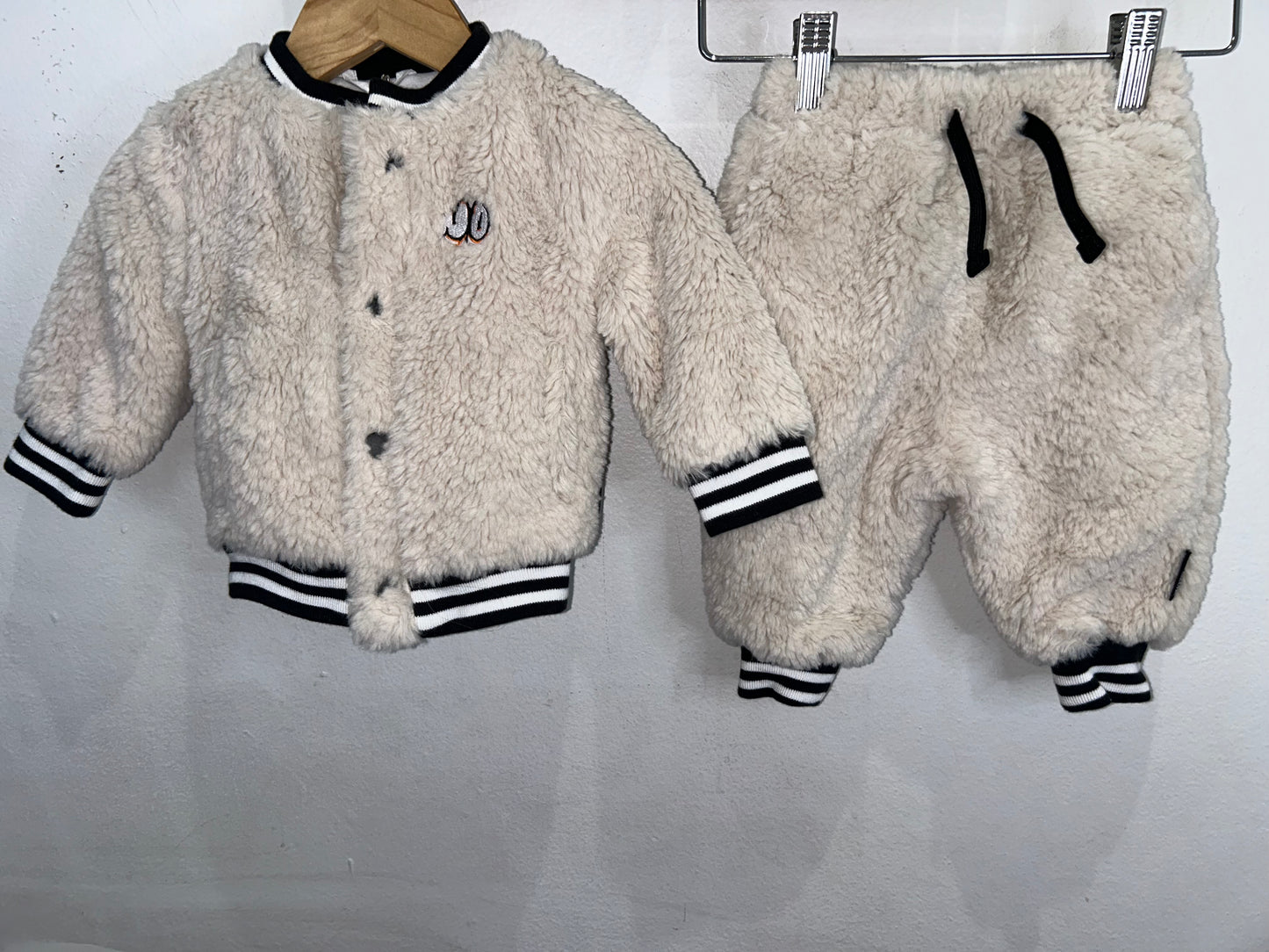 Nununu furry set 3-6m