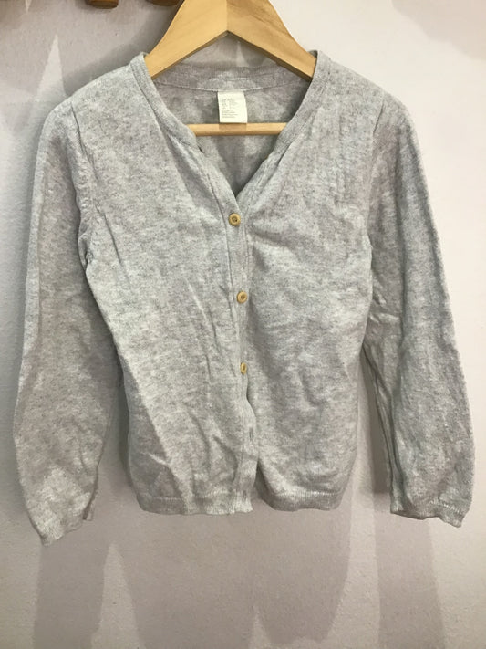 Light grey cardigan 3-4y