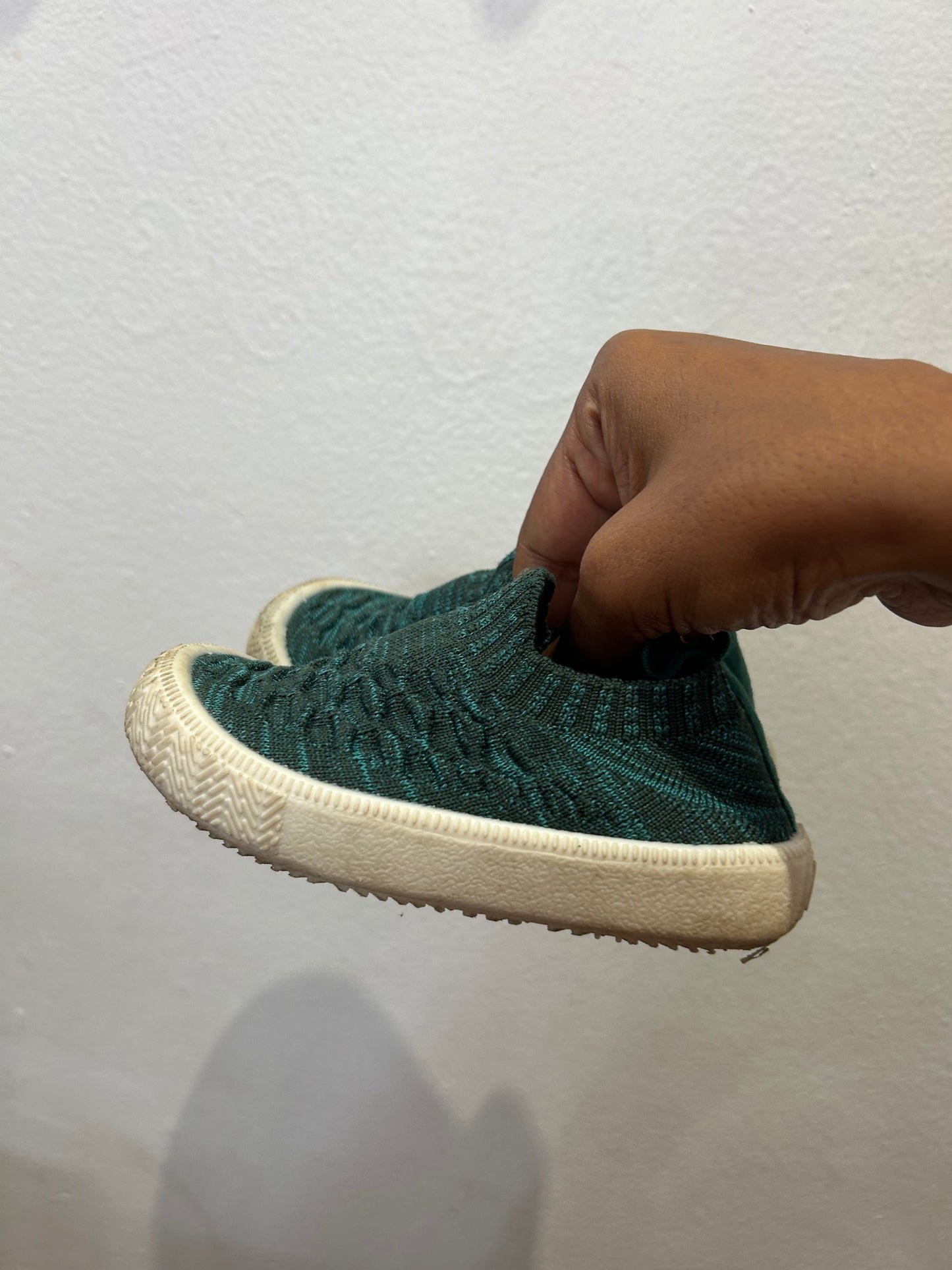 C6 Jan and Jul green pulln onshoes