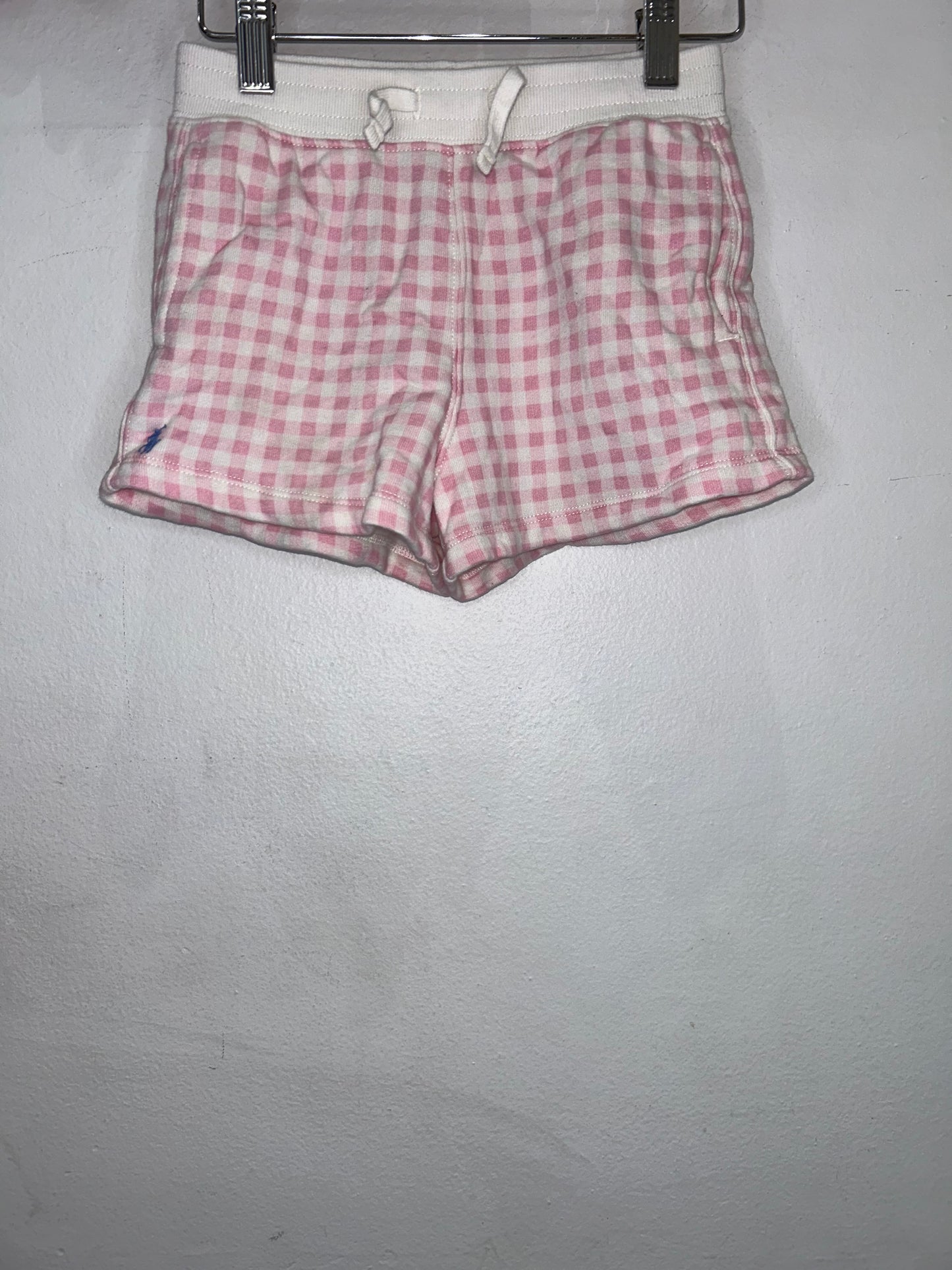 Pink checkered set 6y
