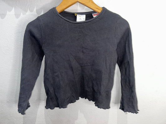Ash ribbed longsleeve 4y