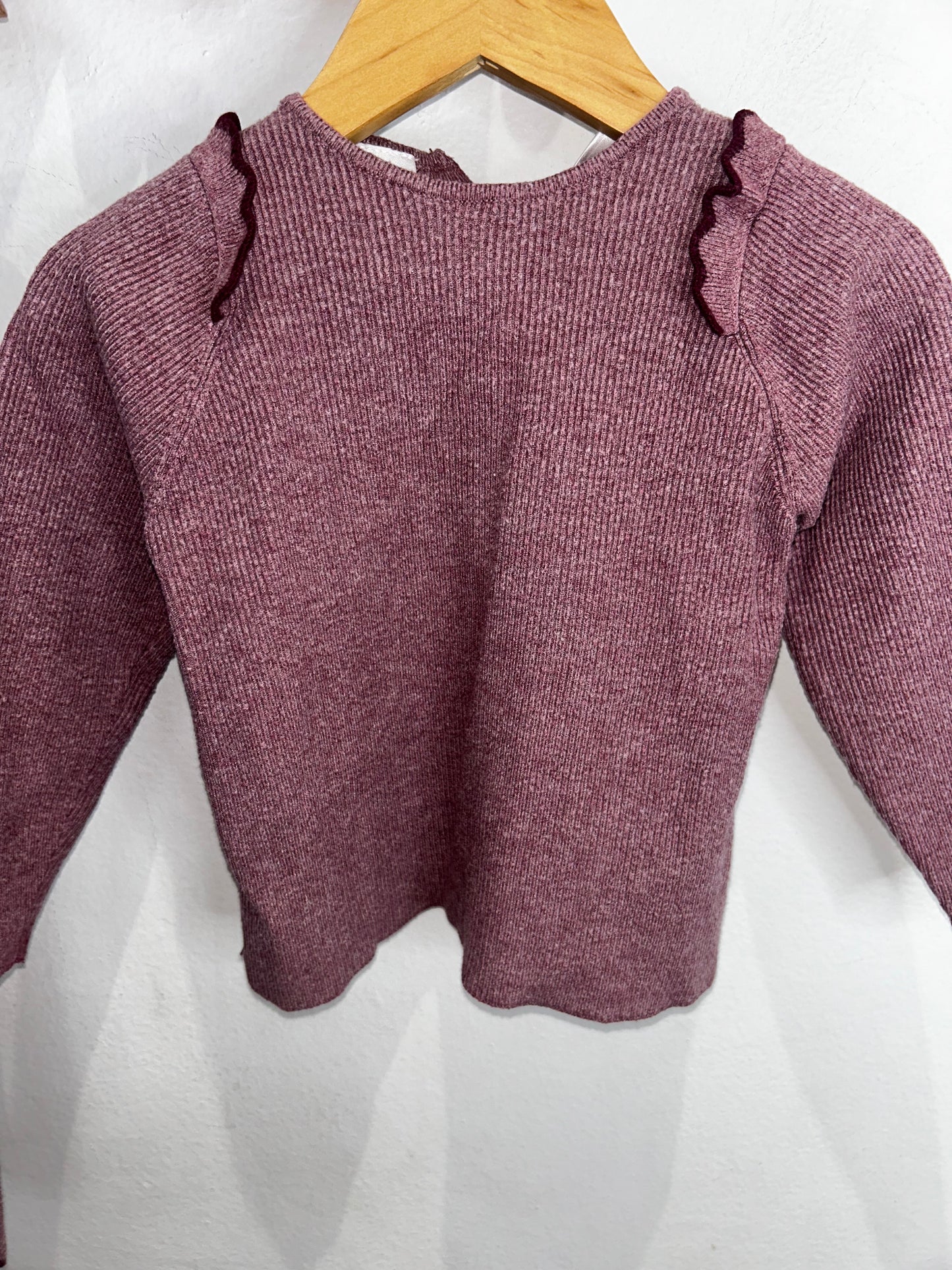 Purple sweater set 2-3y