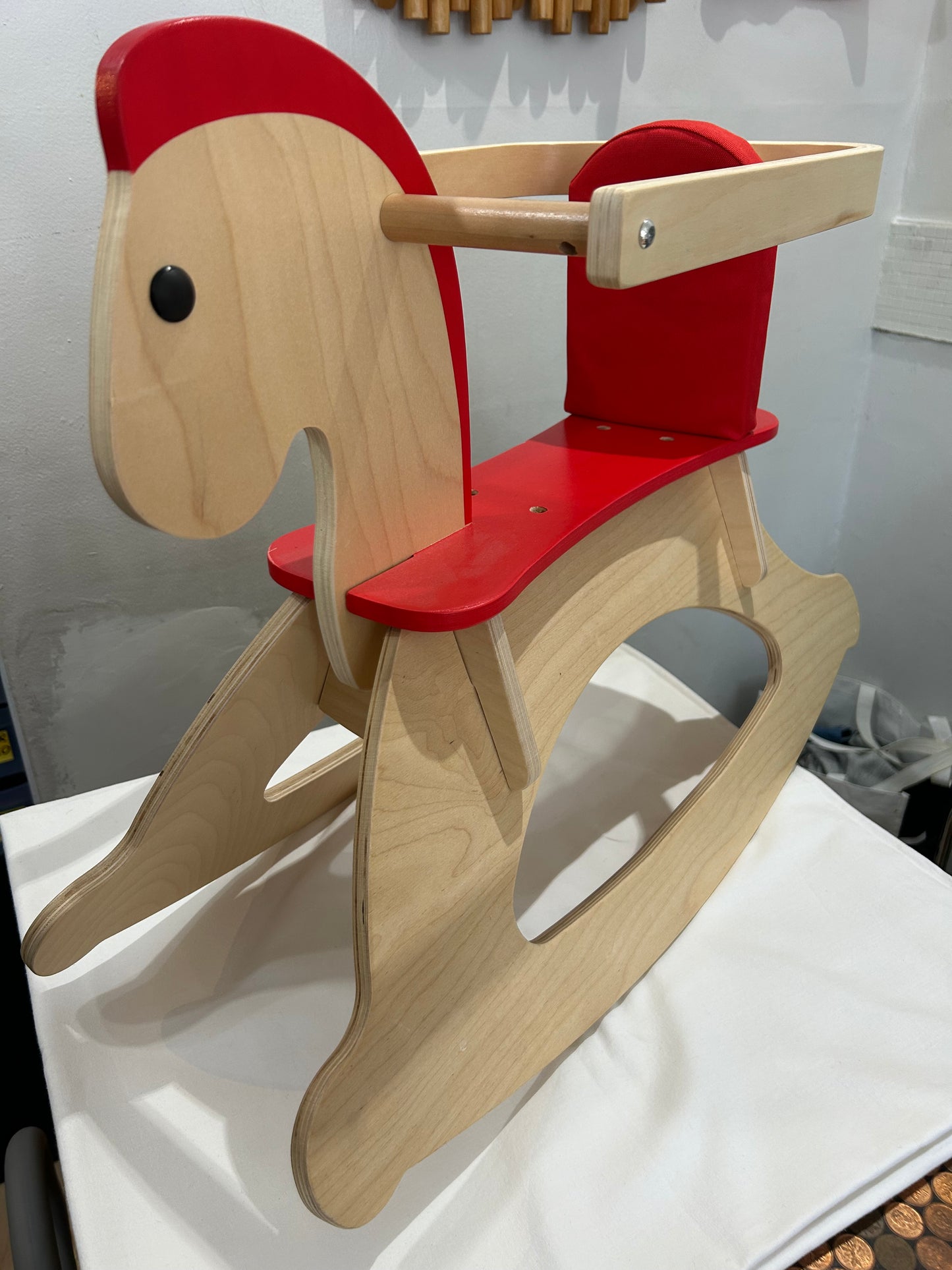 Hape wooden rocking horse