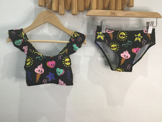 Smiling summertime bikini 4-6y