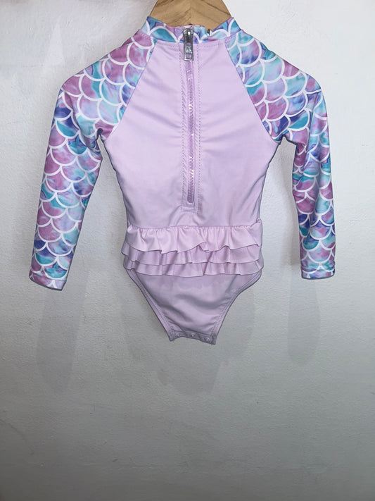 Hurley lavender swimsuit 18m