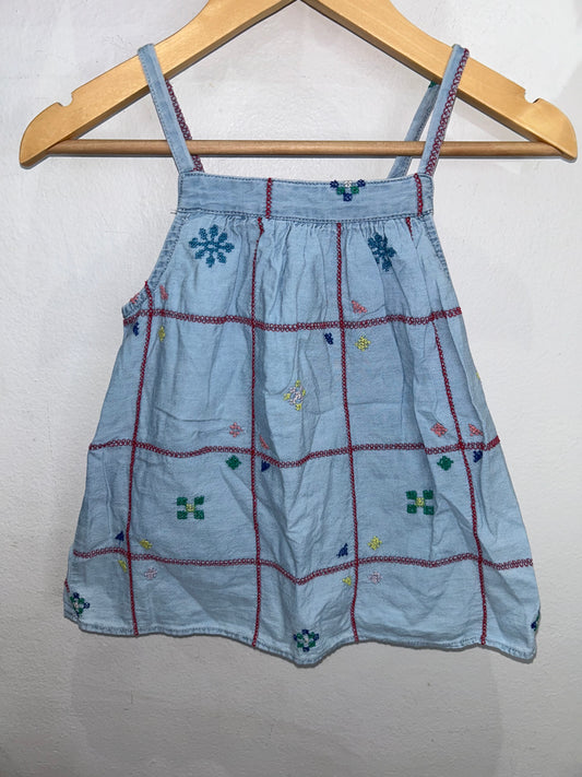 Cross-stitch tanktop 4-5y