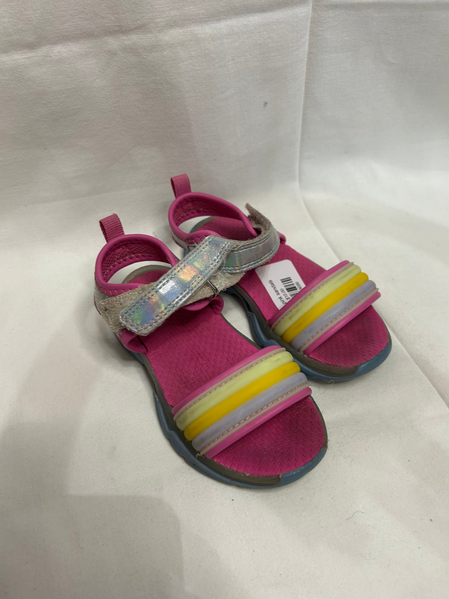 C6 pink sandals