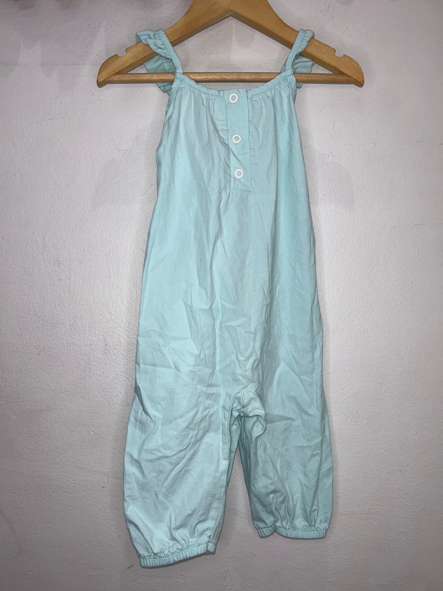 Light blue romper 9-12m