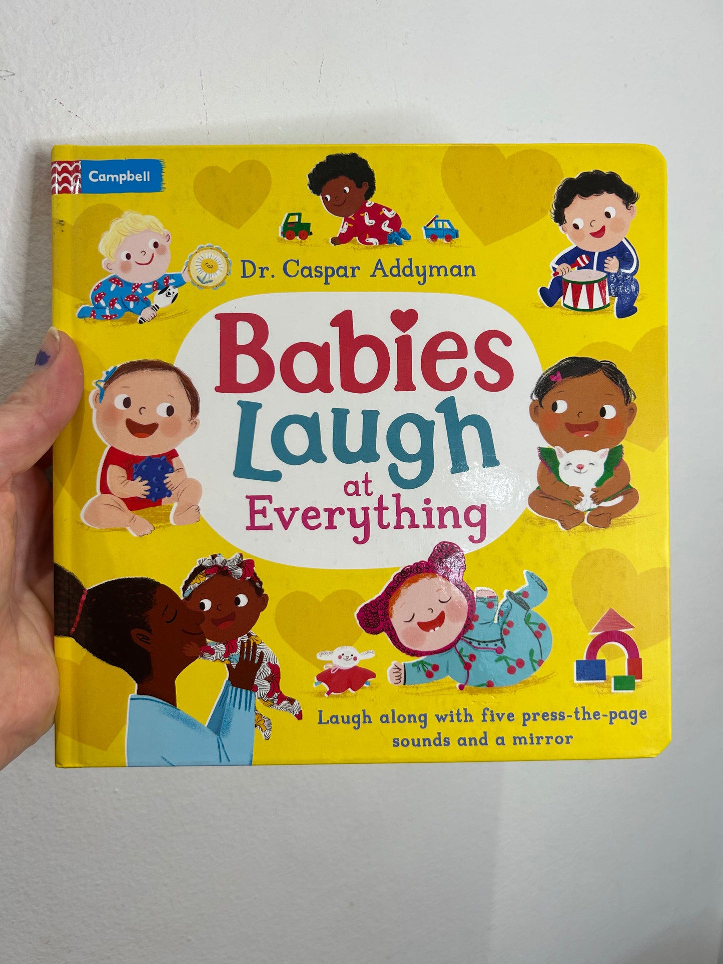 Babies laugh at everything sound book